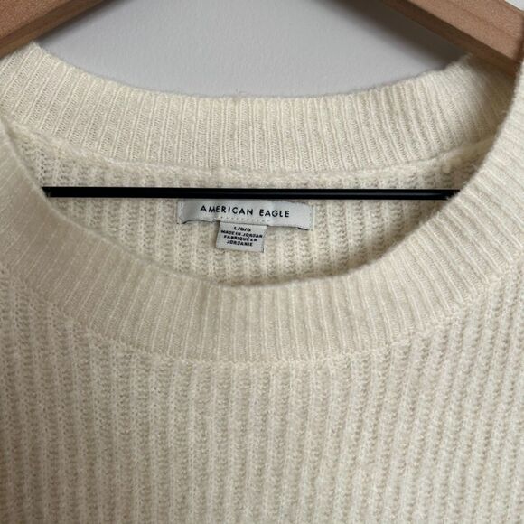 American Eagle Balloon Sleeve Crewneck Sweater - Picture 4 of 8